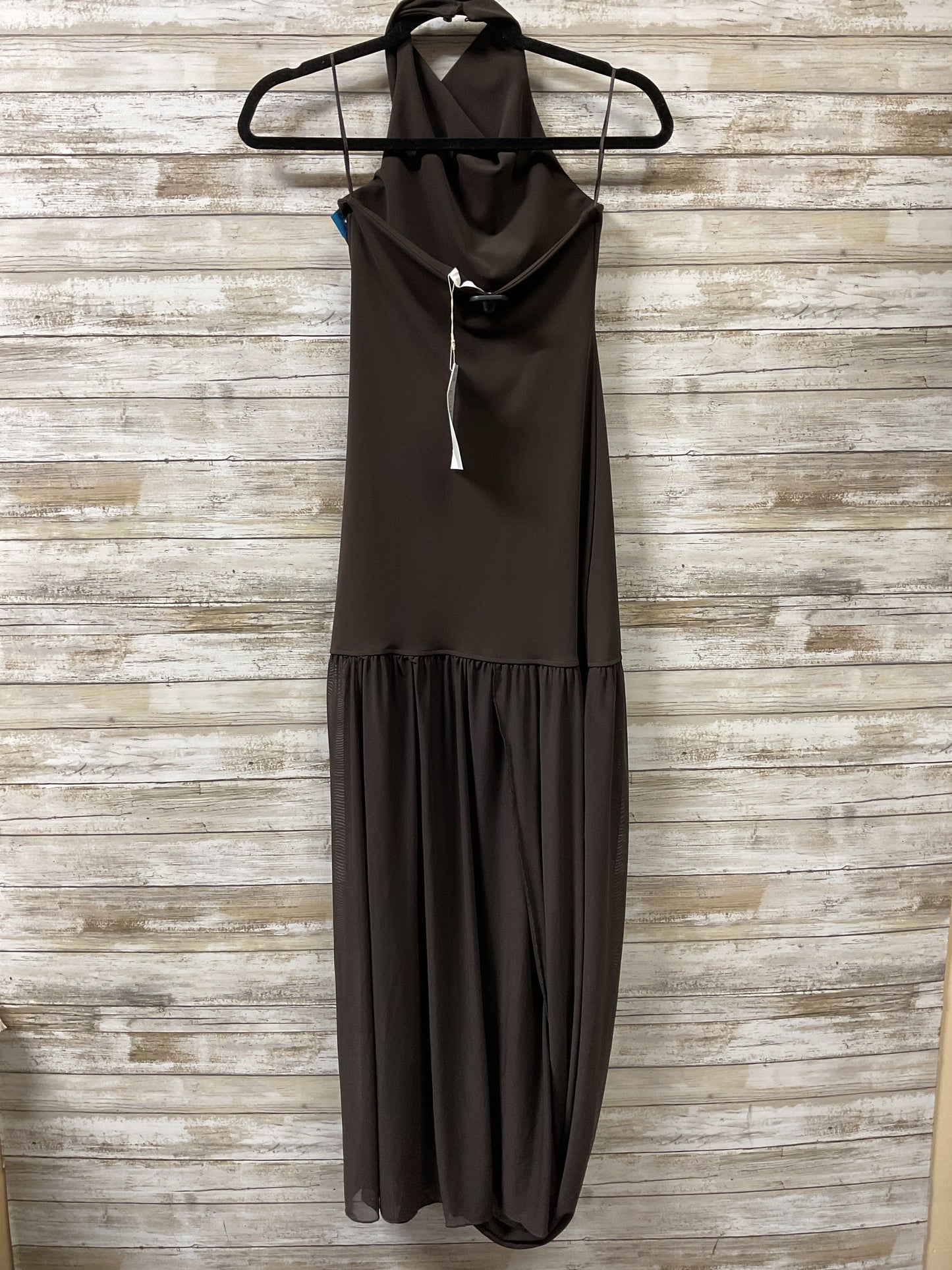 Dress Casual Maxi By Zara In Brown, Size:S