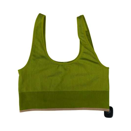 Athletic Bra By Outdoor Voices In Green & Pink, Size:Xl
