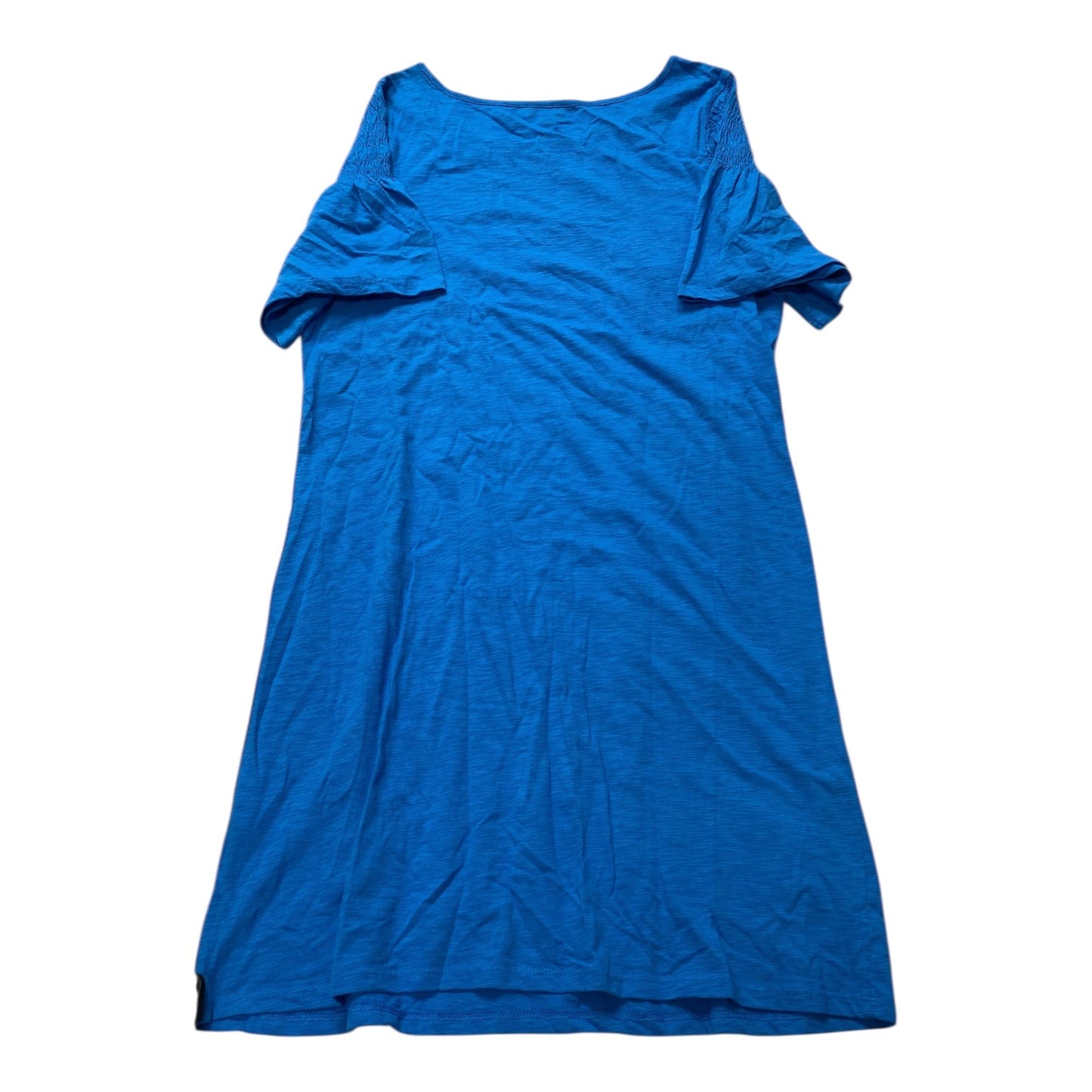 Dress Casual Midi By Talbots In Blue, Size:L