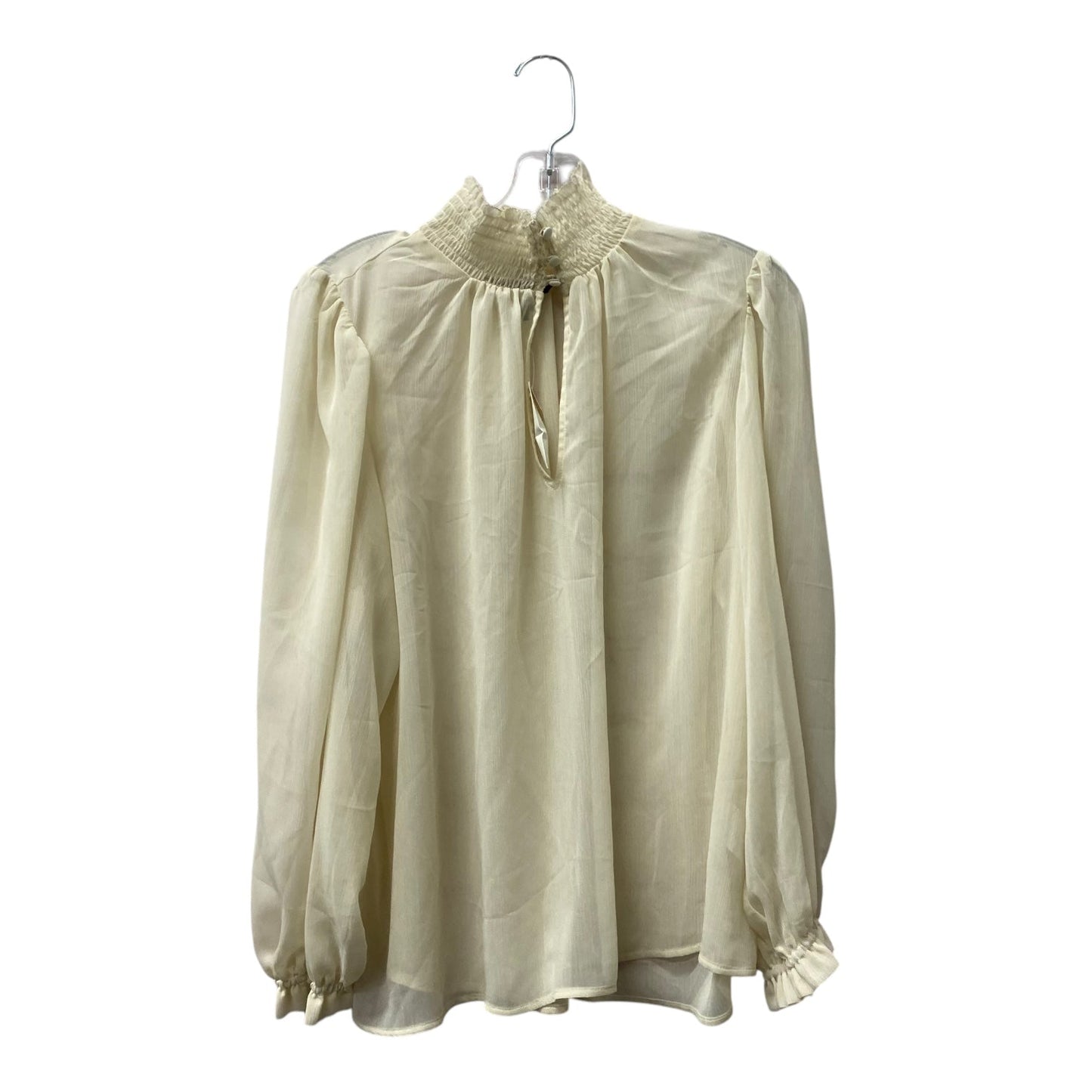 Top Ls By Banana Republic In Cream, Size:Xl