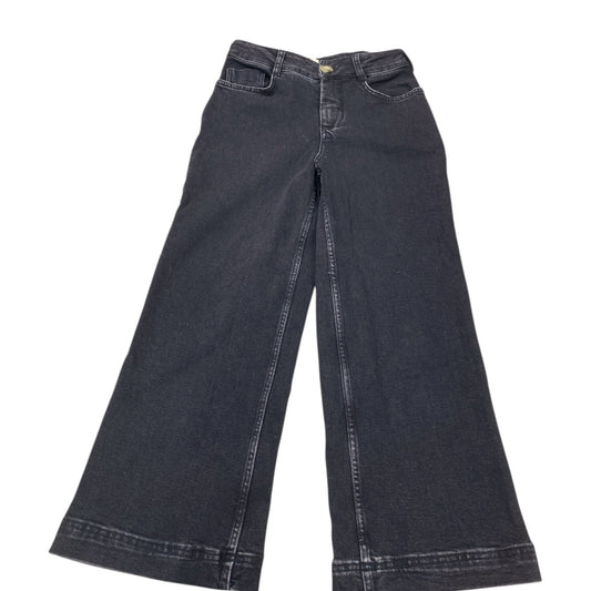 Jeans Wide Leg By Pilcro In Black, Size:0