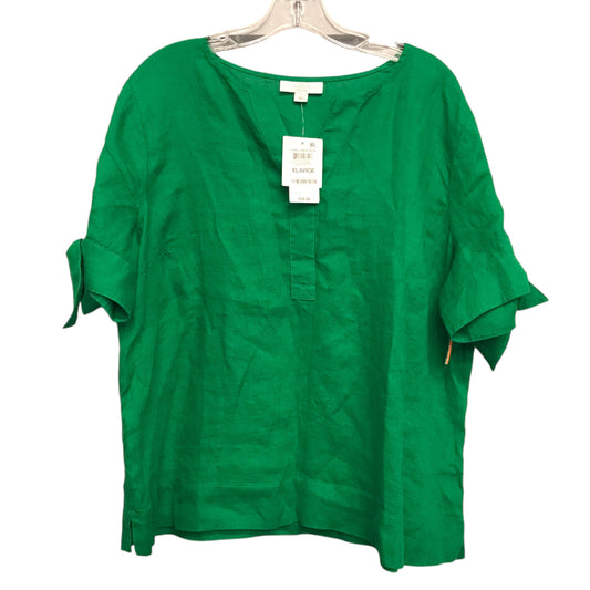 Top Ss By Charter Club In Green, Size:Xl