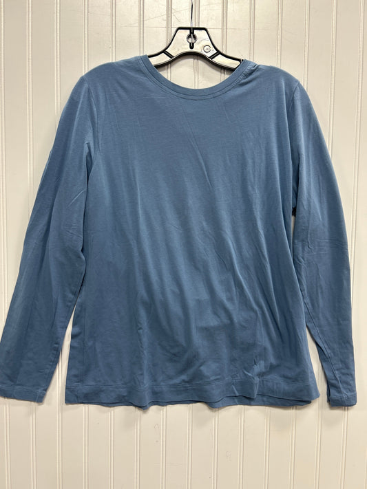 Athletic Top Ss By Athleta In Blue, Size:Xl