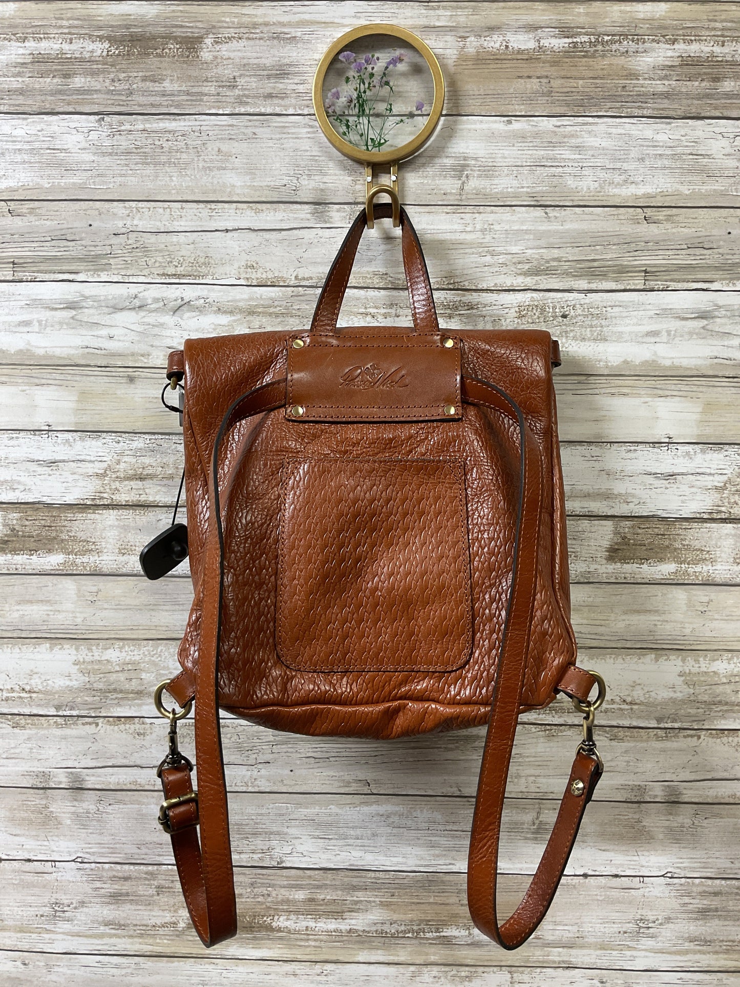 Backpack Designer By Patricia Nash In Brown, Size:Medium