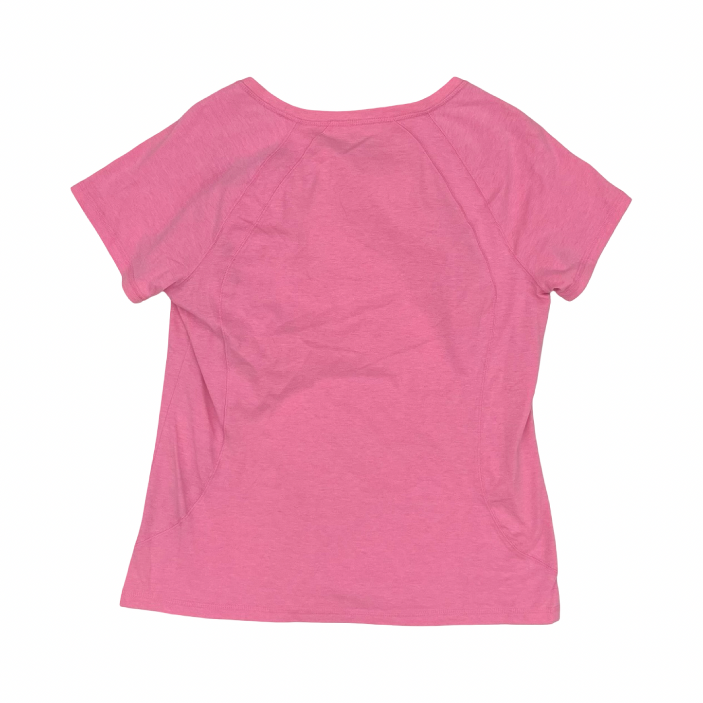 Athletic Top Ss By Exertek In Pink, Size:Xl