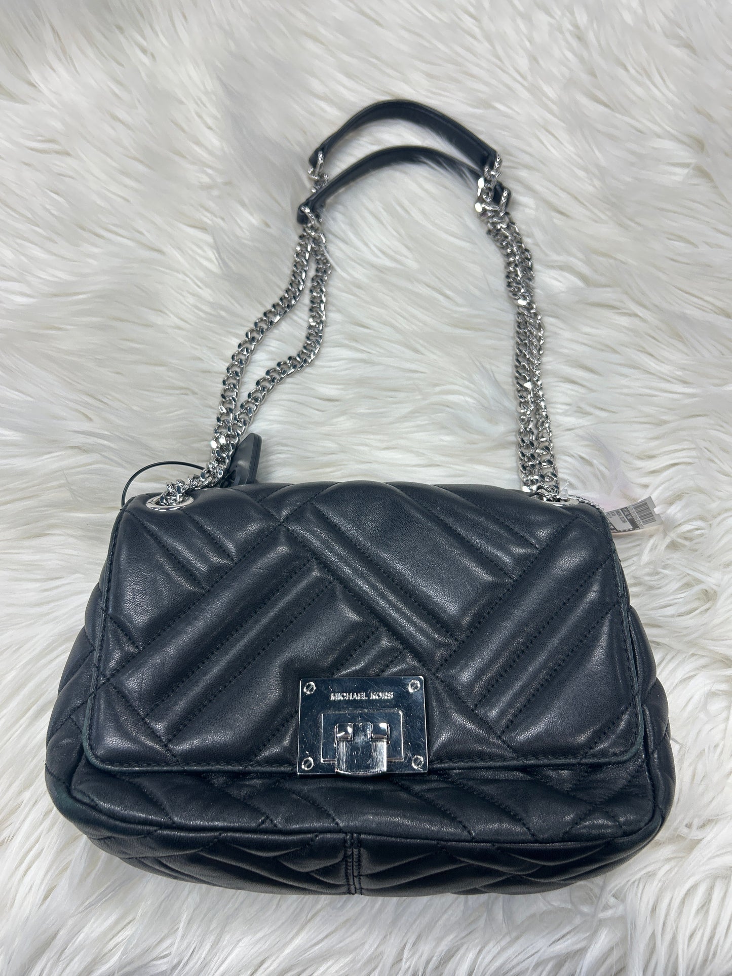 Handbag Designer By Michael Kors In Black, Size:Medium