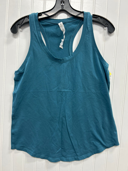 Athletic Tank Top By Lululemon In Blue, Size:6