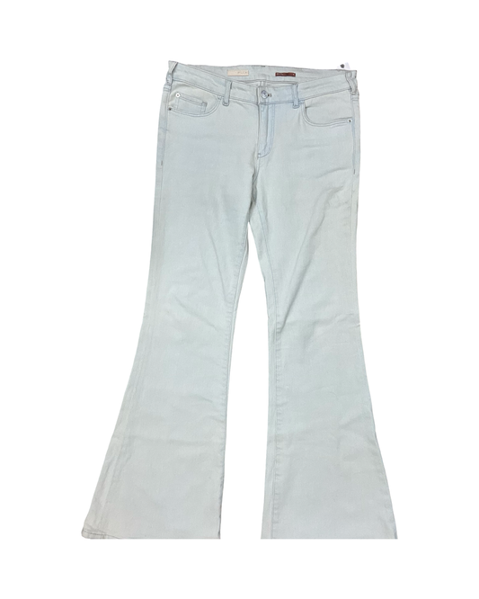 Jeans Flared By Pilcro In Blue Denim, Size:6