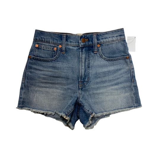Shorts By Madewell In Blue Denim, Size:0