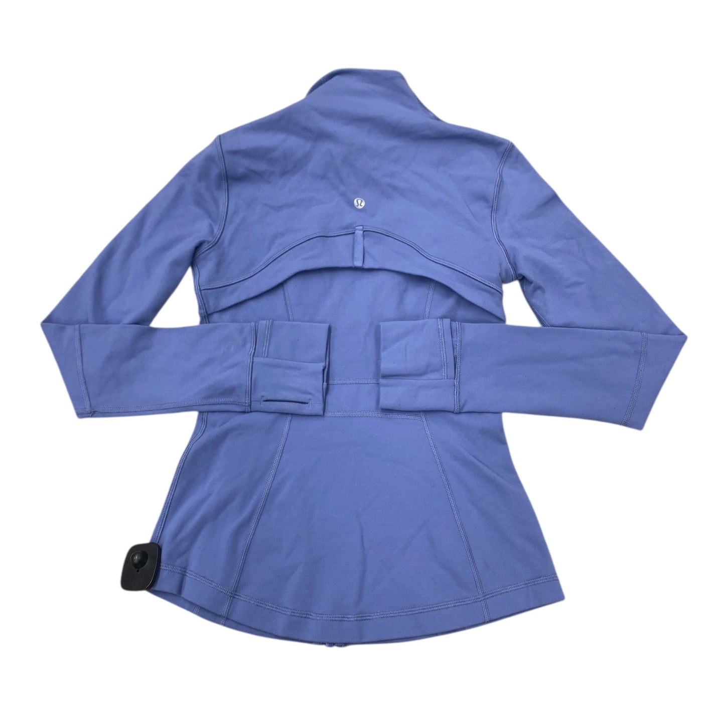 Athletic Jacket By Lululemon In Blue, Size:4