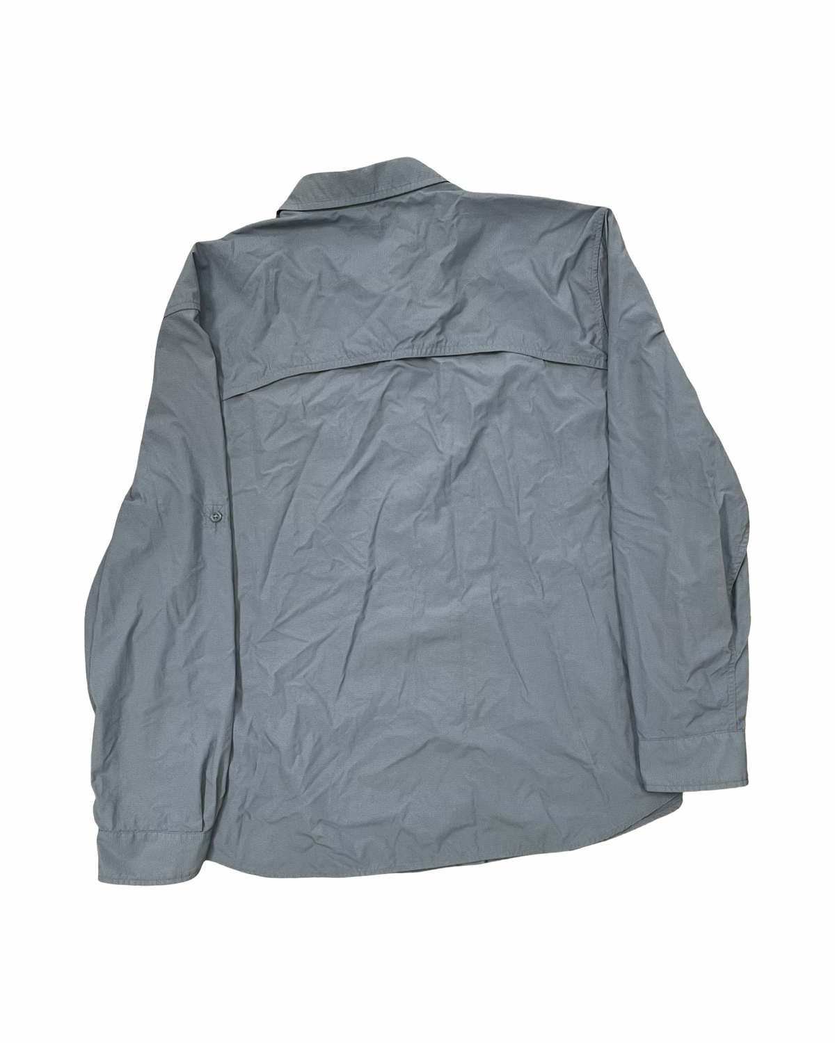 Blouse Ls By Eddie Bauer In Blue, Size:2X