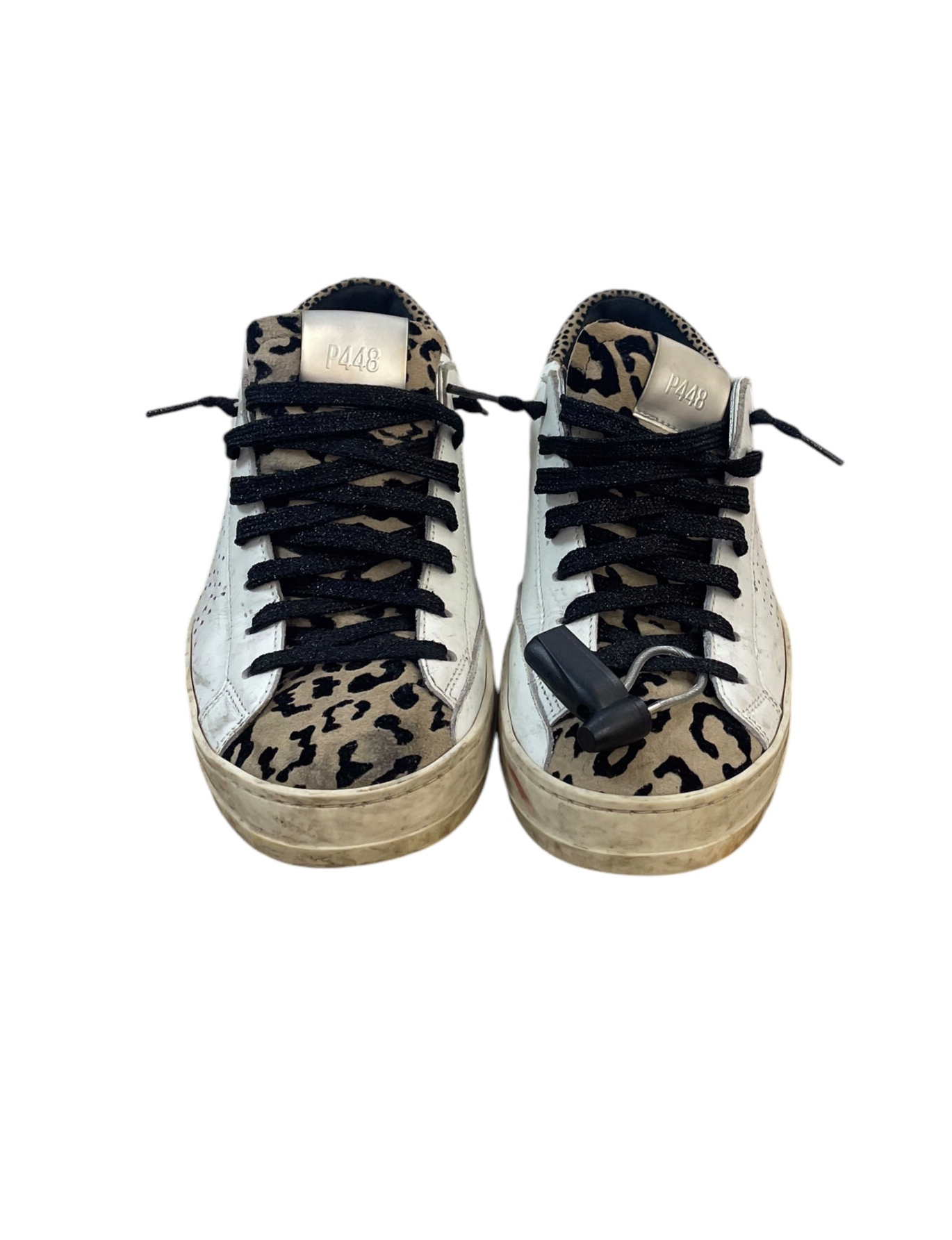 Shoes Sneakers By P448 In Animal Print, Size: 9.5