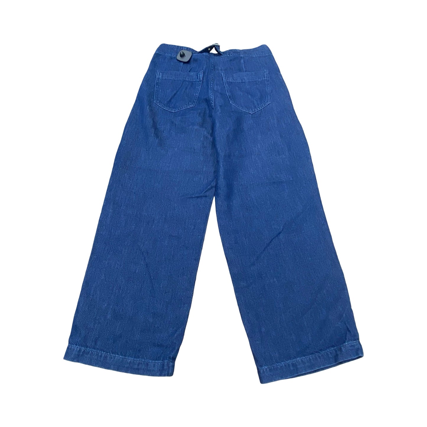 Pants Wide Leg By Pilcro In Blue Denim, Size:2