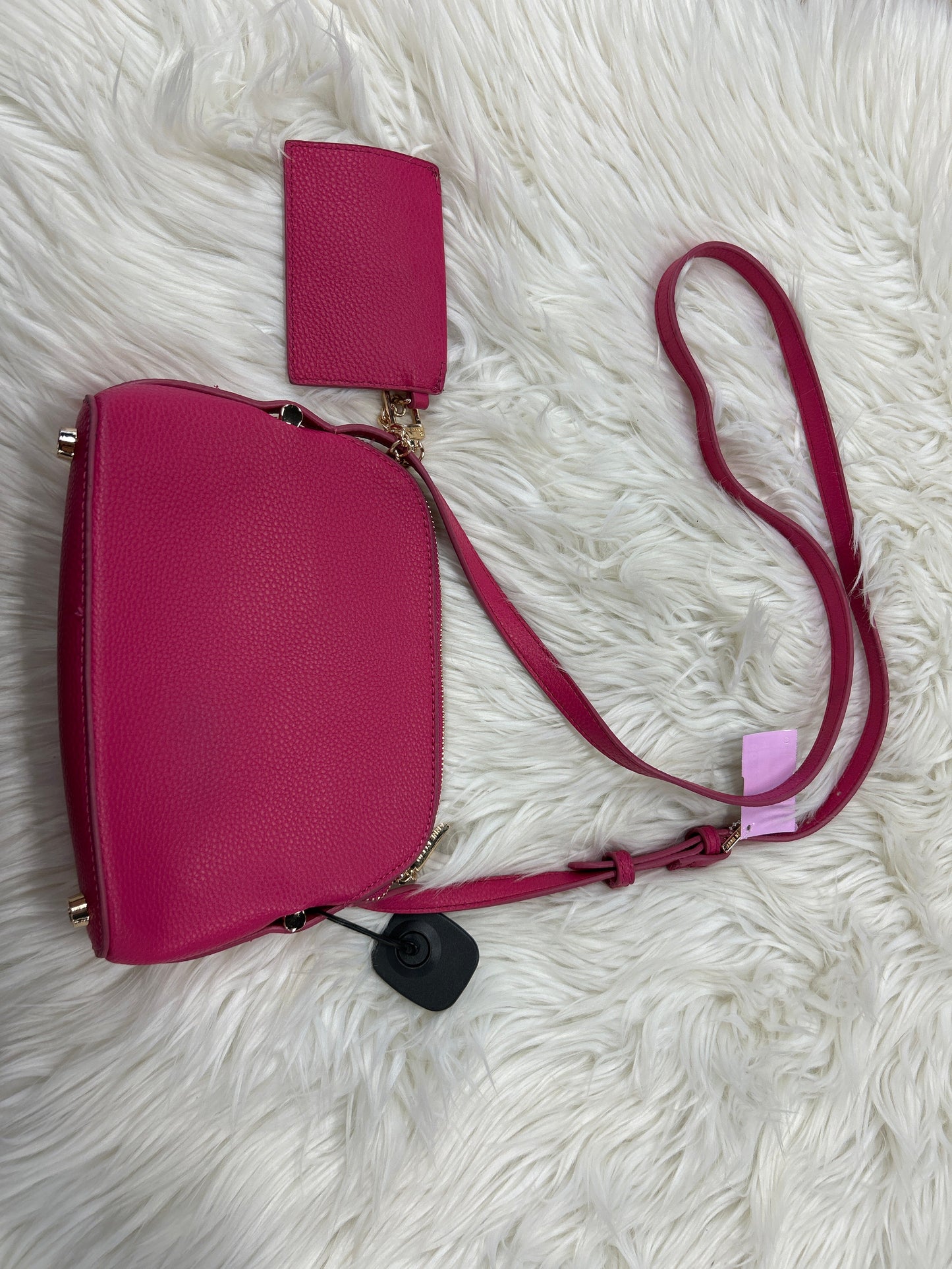 Crossbody By Anne Klein In Pink, Size:Small