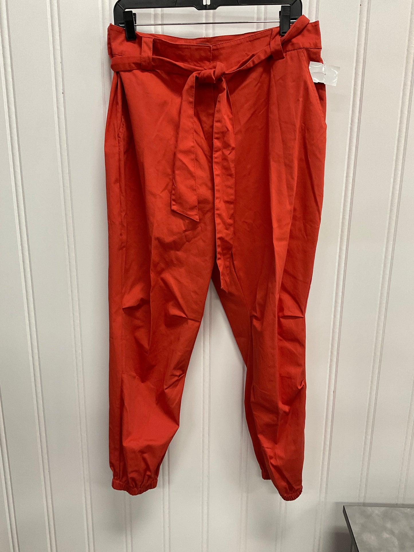 Pants Joggers By New York And Co In Orange, Size:L