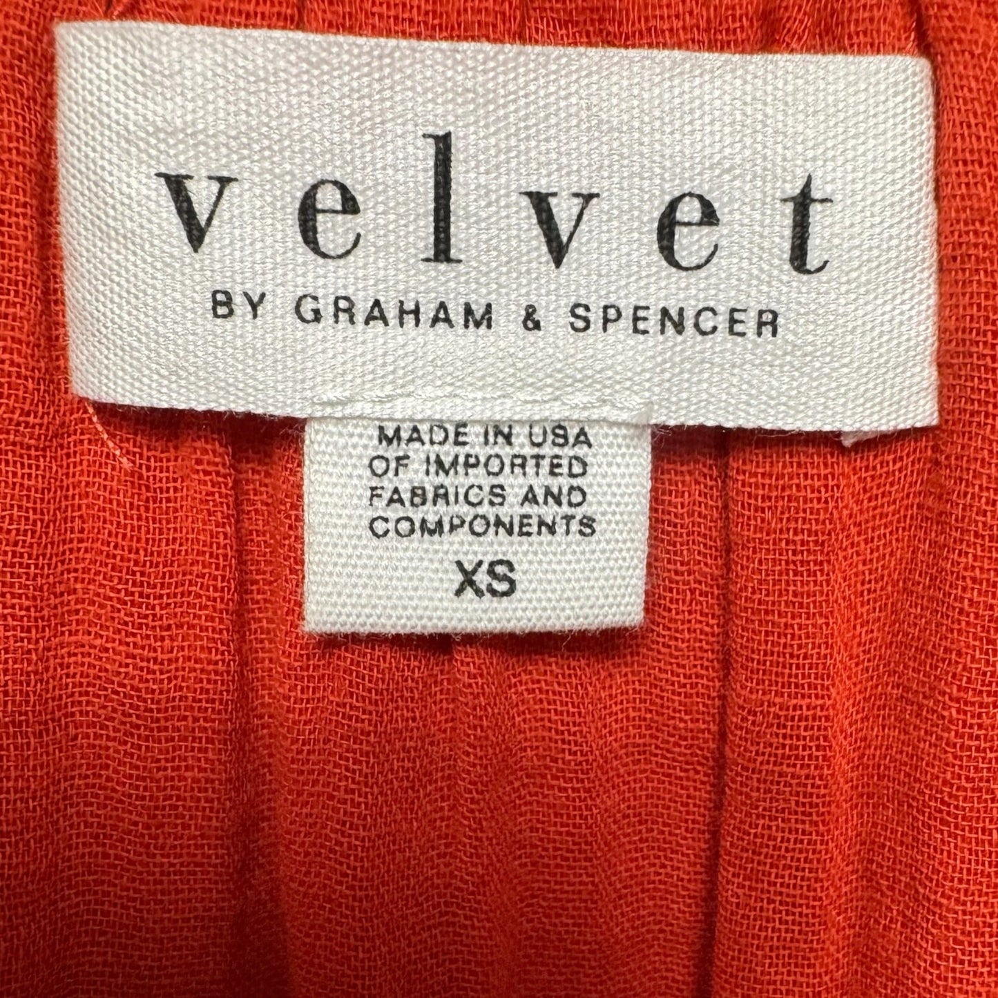 Dress Casual Short By Velvet By Graham & Spencer In Red, Size: Xs