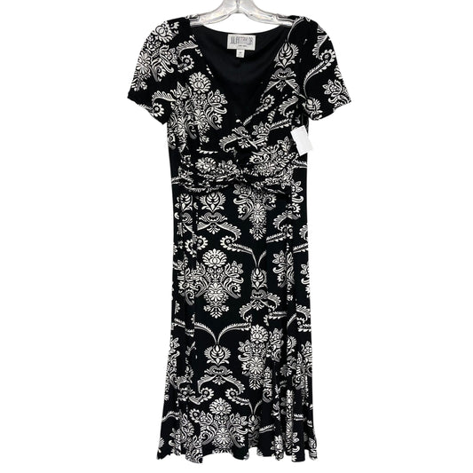 Dress Work By Julian Taylor In Black & White, Size:Sp