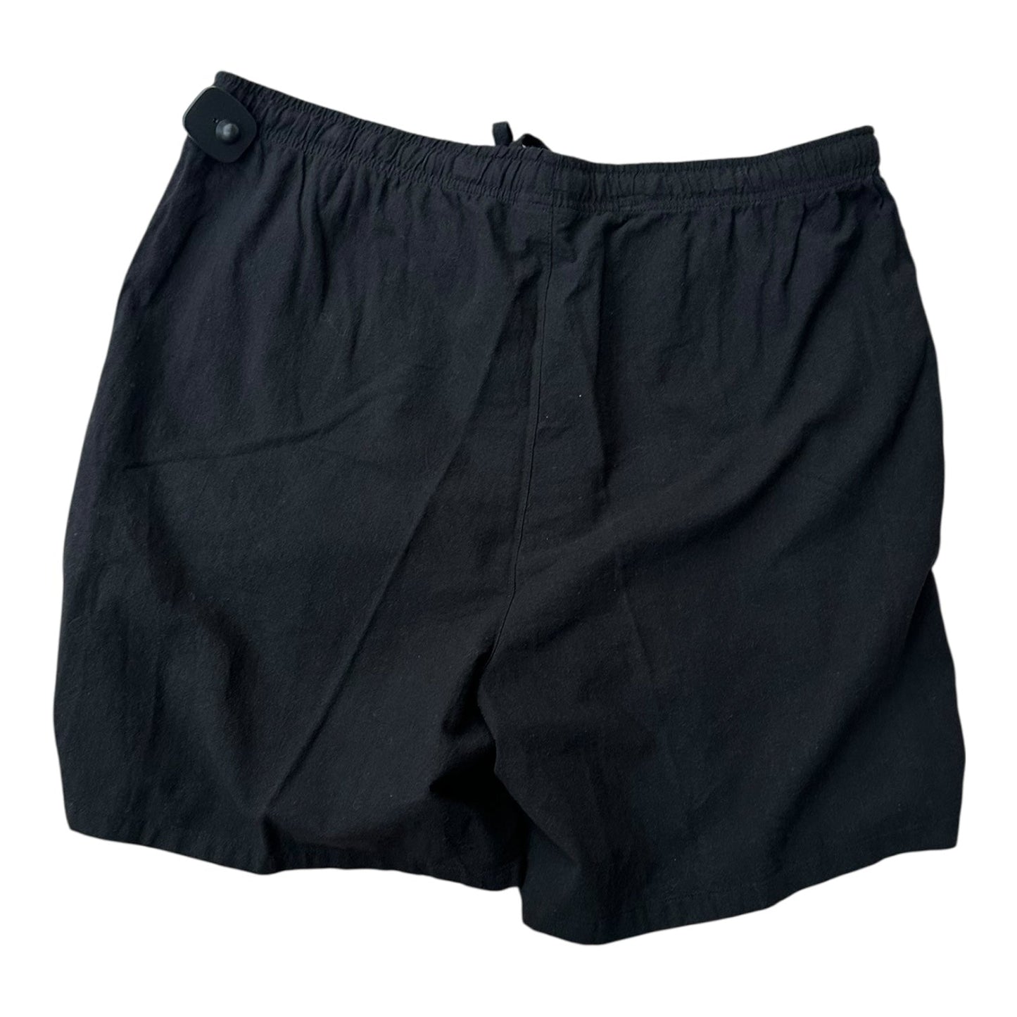 Shorts By Laura Scott In Black, Size:18