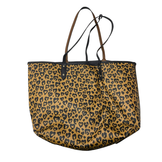 Tote Designer By Coach In Animal Print, Size:Medium