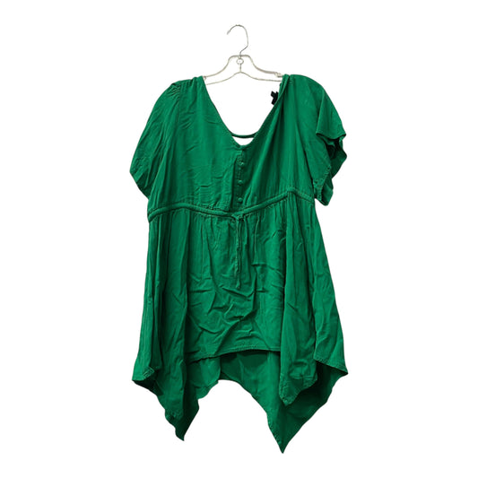Top Ss By Torrid In Green, Size:2X