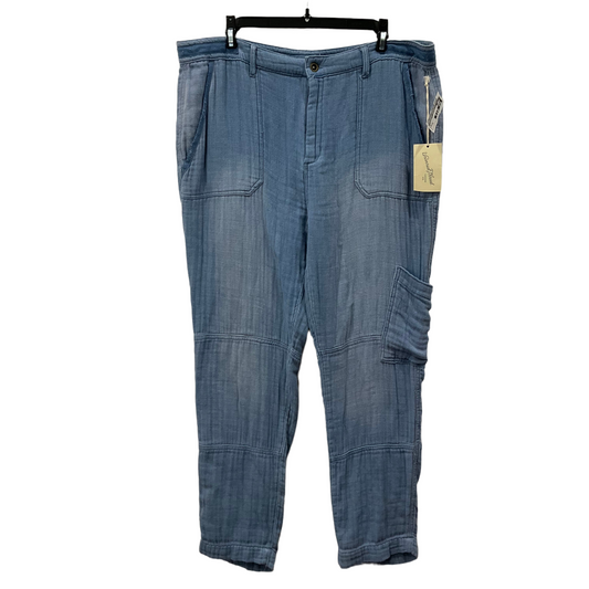 Blue Pants Linen Universal Thread, Size 18