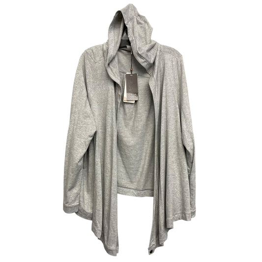 Cardigan By Calia In Grey, Size:2X