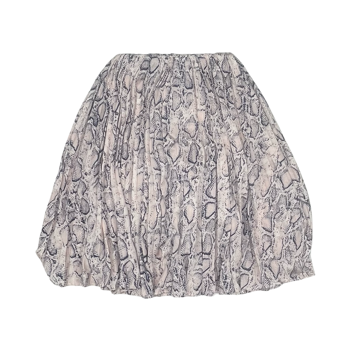 Skirt Midi By Clothes Mentor In Snakeskin Print, Size:S