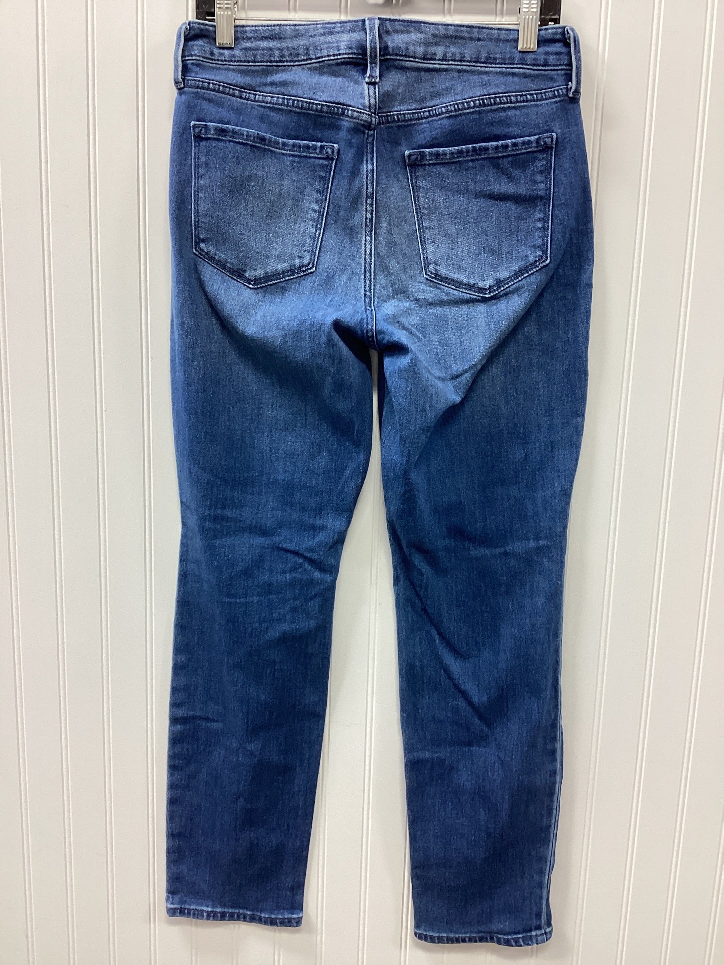 Jeans Straight By Old Navy In Blue Denim, Size:8