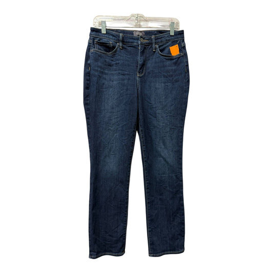 Jeans Straight By Not Your Daughters Jeans In Blue Denim, Size:8