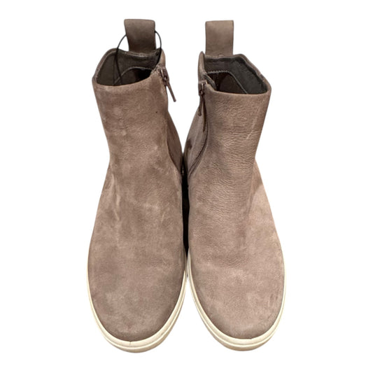 Shoes Flats By Ecco In Grey, Size:9.5