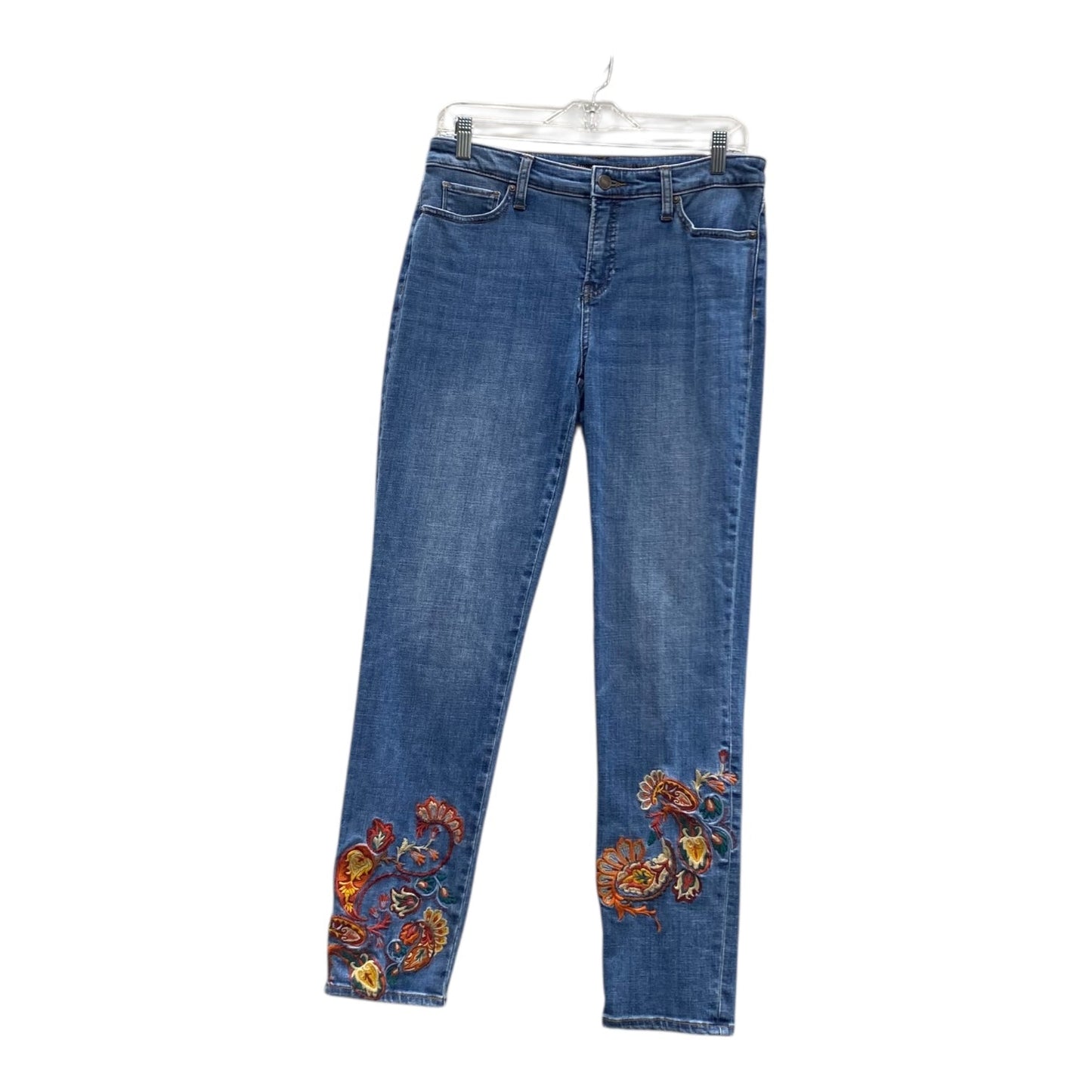 Jeans Straight By Chicos In Blue, Size:4