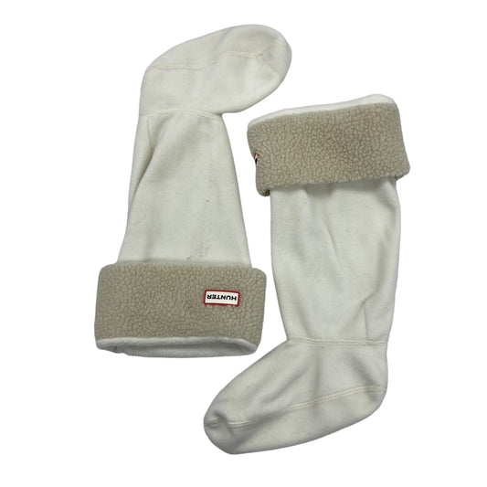 Socks By Hunter In Cream, Size:L