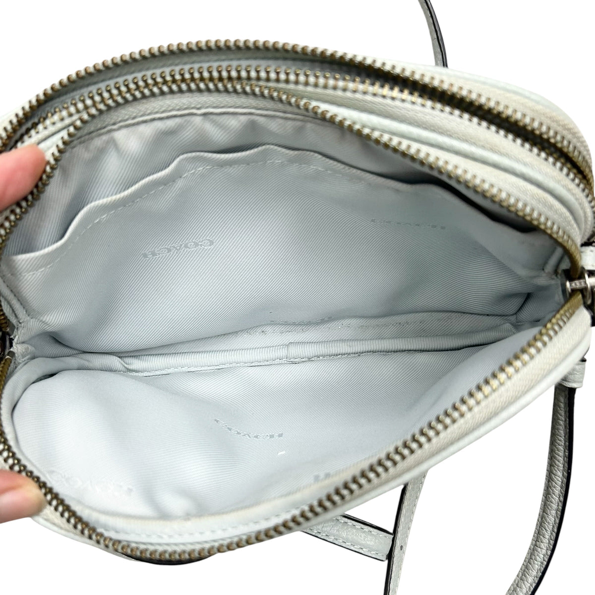 Crossbody Designer By Coach, Size: Small