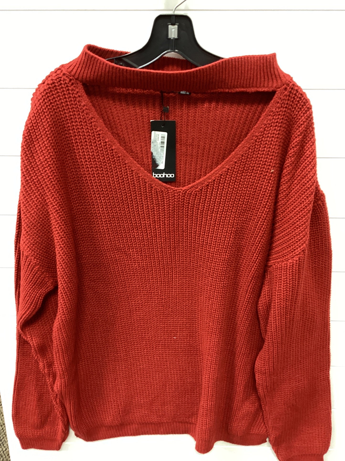 Sweater By Boohoo Boutique In Orange, Size:Xl