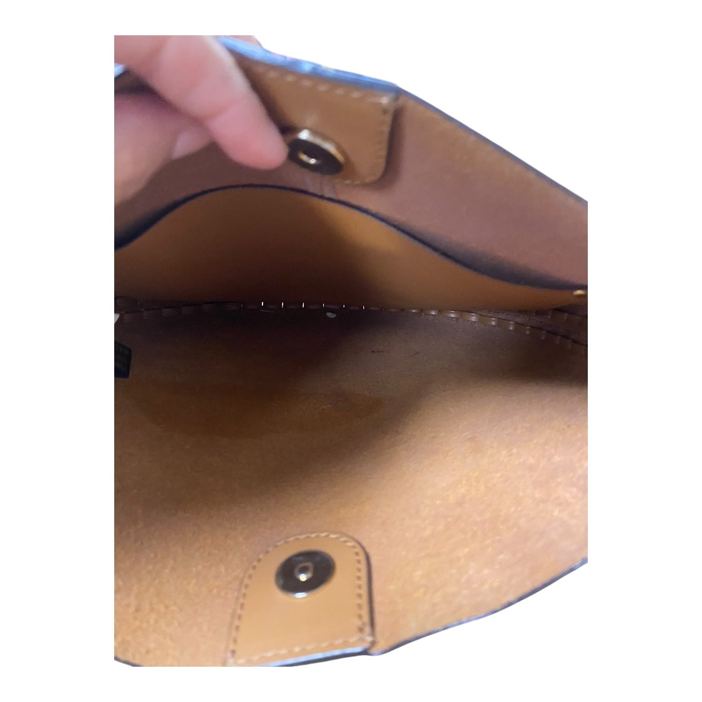 Crossbody Leather By Vince Camuto In Brown, Size:Small