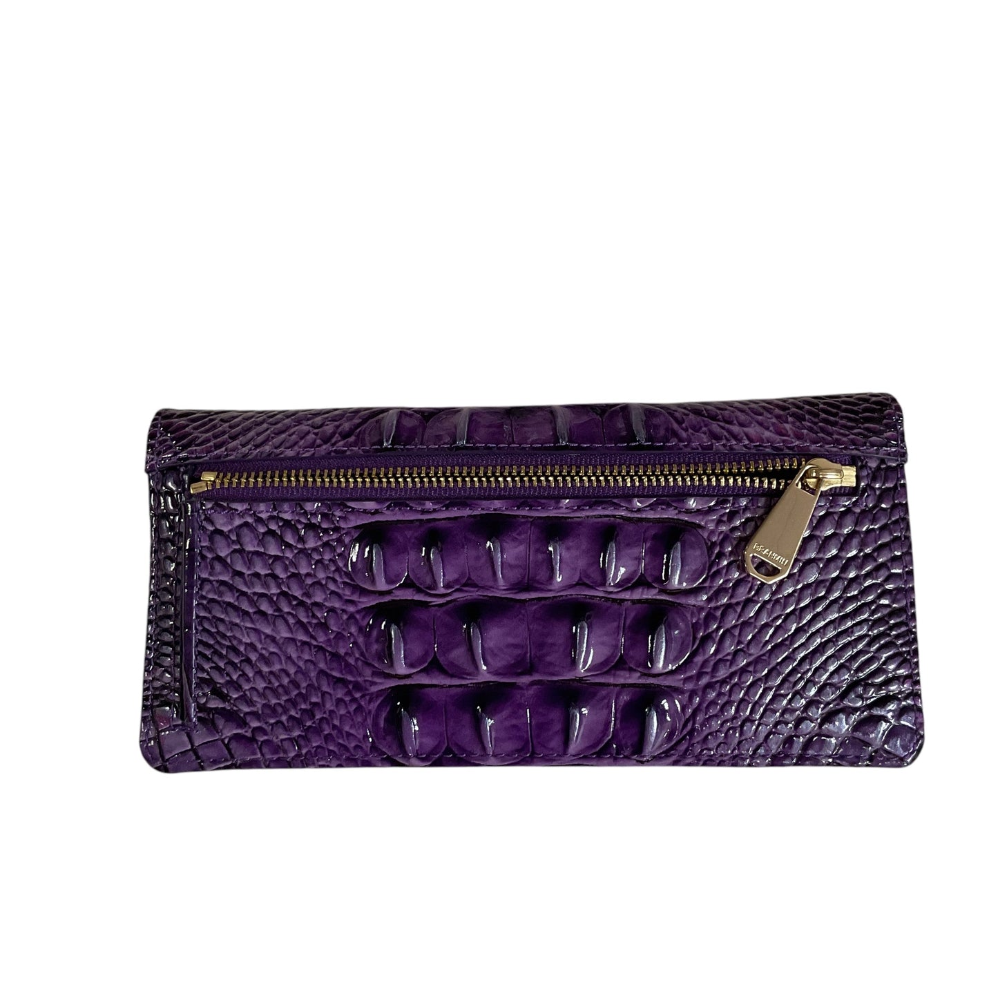 Wallet Designer By Brahmin In Purple, Size:Large