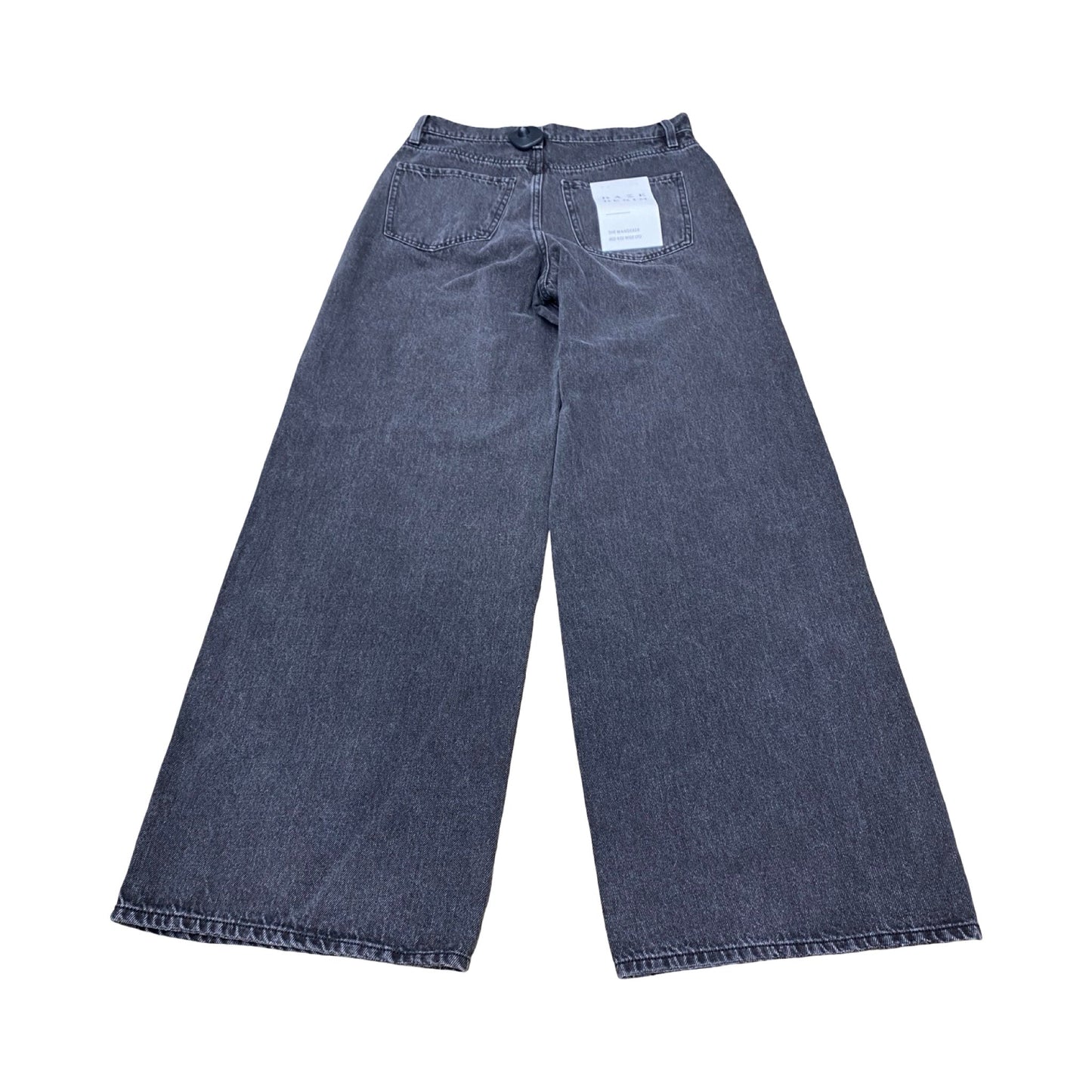 Jeans Wide Leg By Daze In Grey & Silver, Size:4