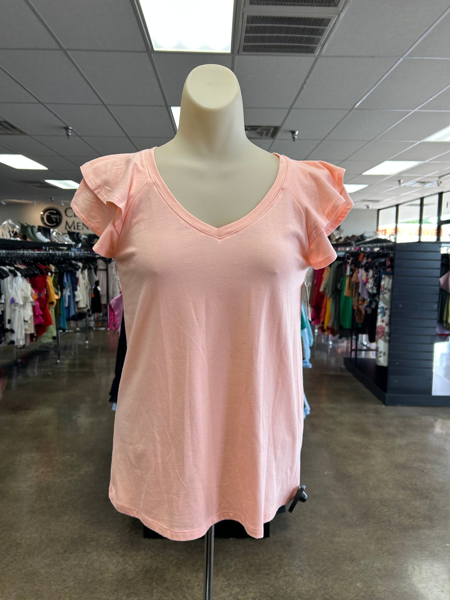 Top Ss By Lc Lauren Conrad In Coral, Size:Xs
