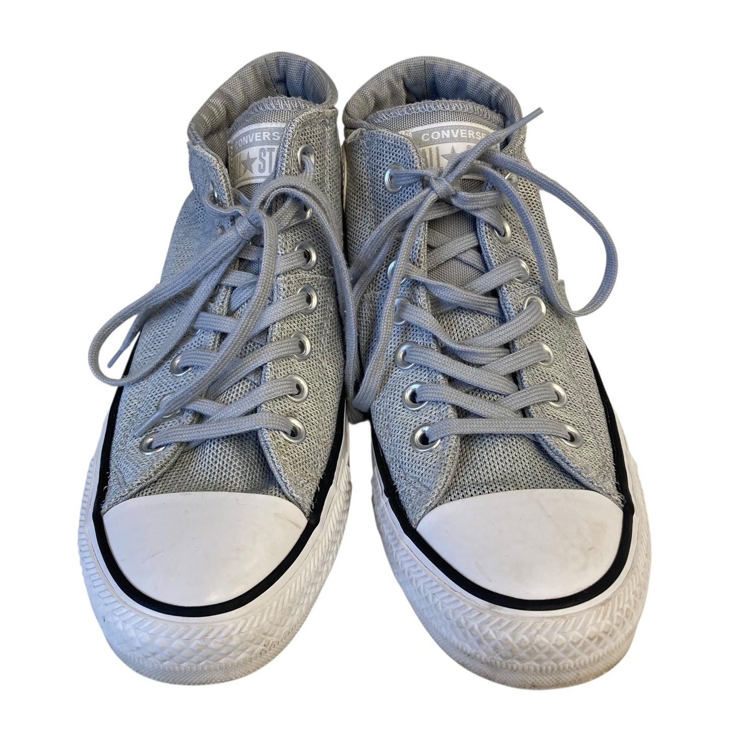 Shoes Sneakers By Converse In Grey & White, Size:8