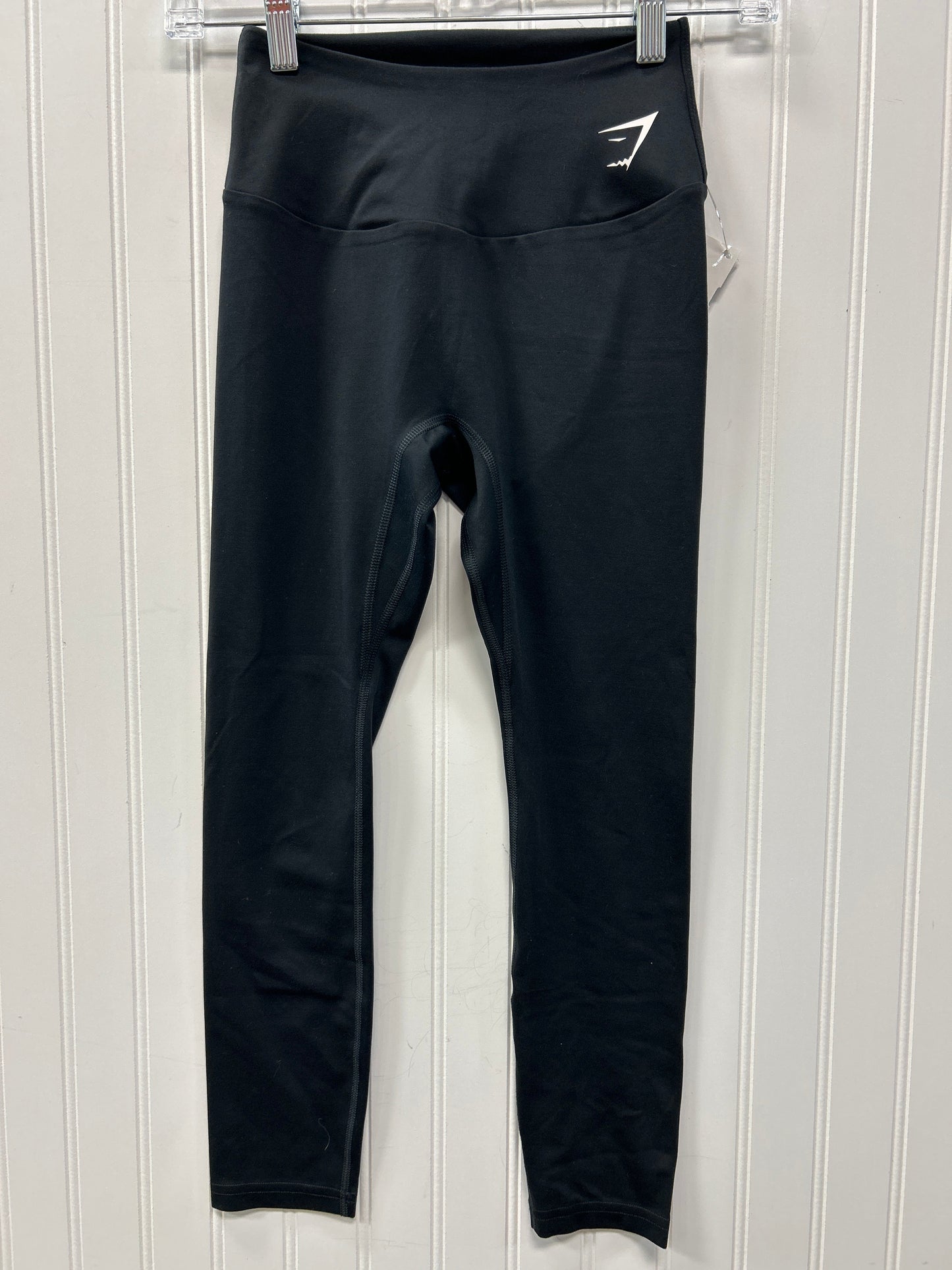 Athletic Leggings Capris By Gym Shark In Black, Size:S