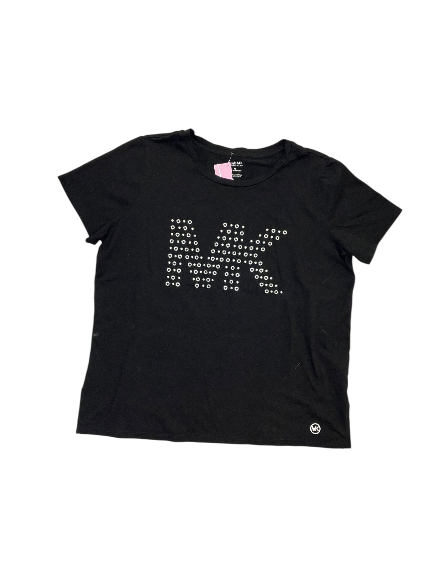 Top Ss By Michael By Michael Kors In Black, Size:Xl