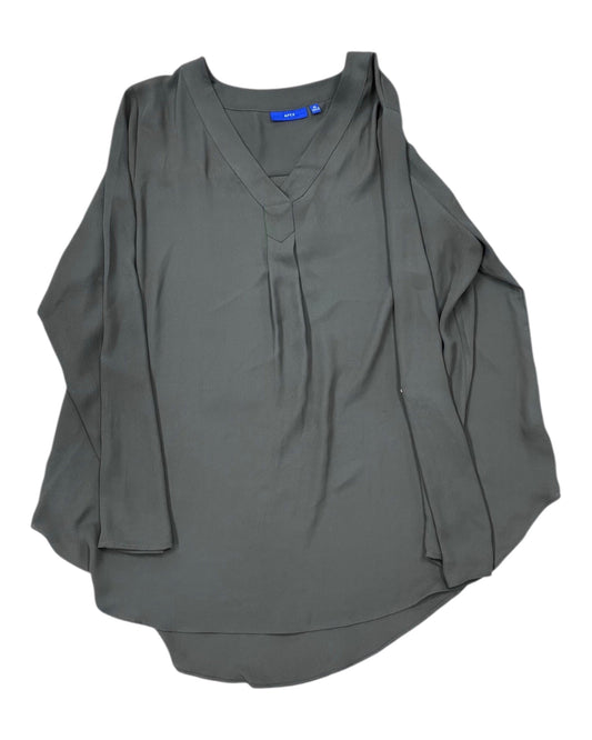 Top Ls By Apt 9 In Green, Size:Xl