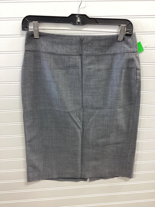 Skirt Midi By Banana Republic In Grey, Size:2