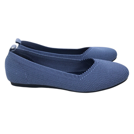 Shoes Flats By French Blue In Blue, Size:6