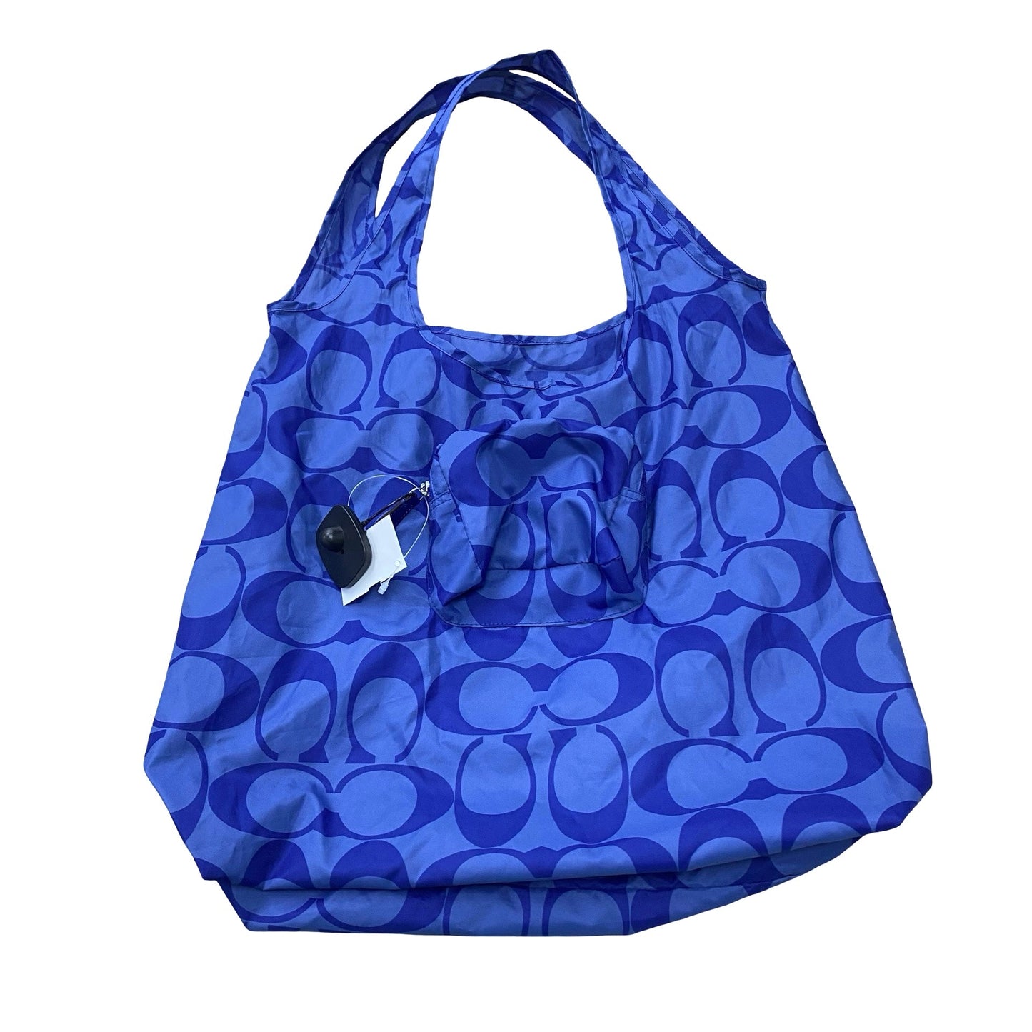 Handbag Designer By Coach In Blue, Size:Medium