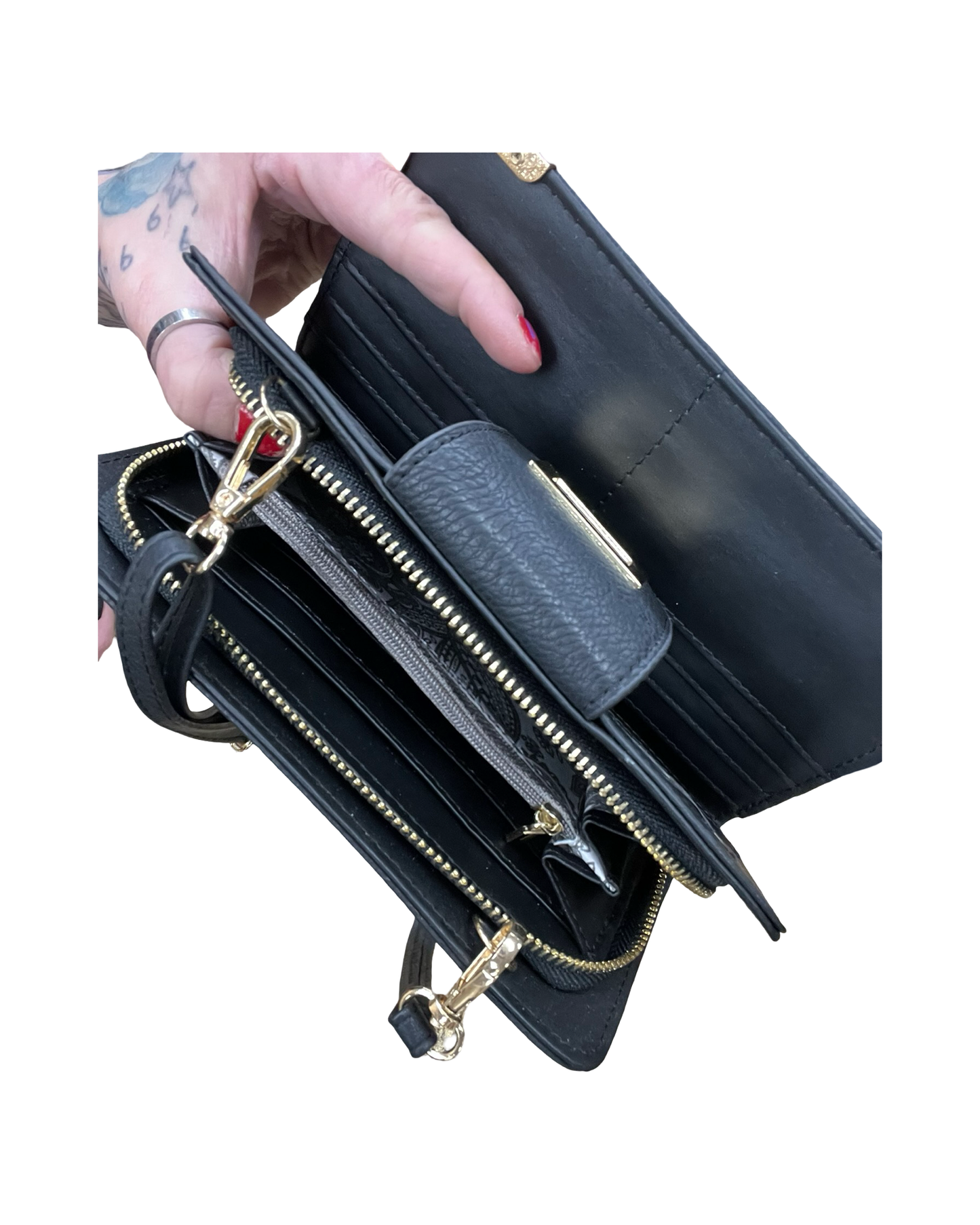 Crossbody By Clothes Mentor In Black, Size:Small