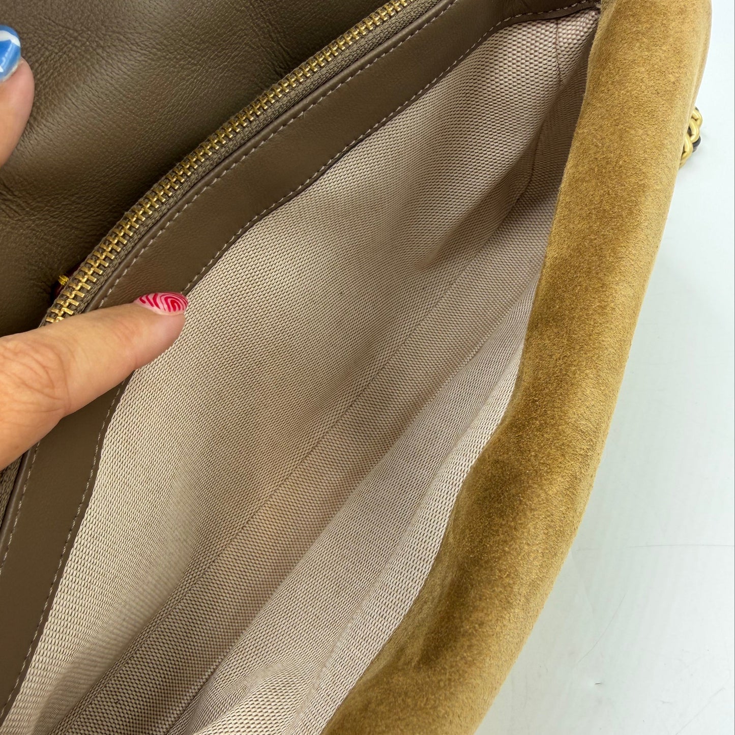 New! Coach Suede Tabby 26 Quilted Designer Handbag