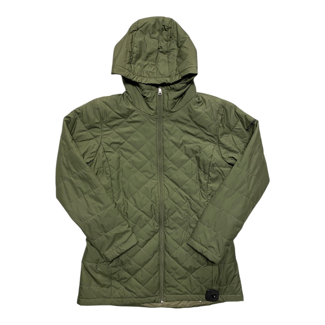 Jacket Puffer & Quilted By Columbia In Green, Size:L