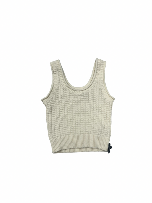 Top Sleeveless By Madewell In Ivory, Size:S