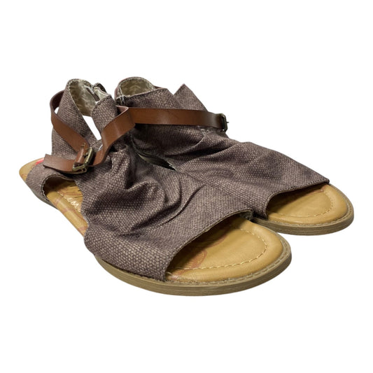 Sandals Flats By Blowfish In Brown, Size:6